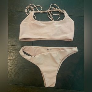 Mikoh swimwear. Selling as a set. Salmon pink color🤍 size small